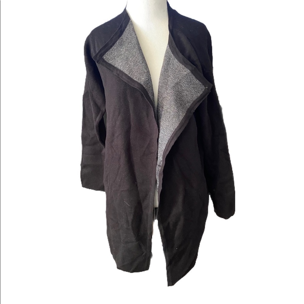 Sioni Knit Drape Open Front Cardigan SZ S
